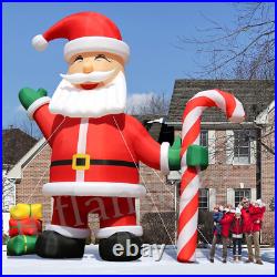 20/26/33/40FT Giant Premium Christmas Inflatable Santa Claus Xmas Decor & Blower