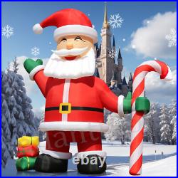 20/26/33/40FT Giant Premium Christmas Inflatable Santa Claus Xmas Decor & Blower