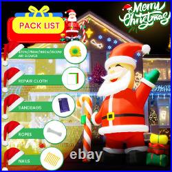 20/26/33/40FT Giant Premium Christmas Inflatable Santa Claus Xmas Decor & Blower