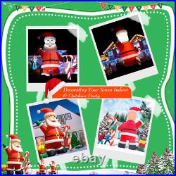 20/26/33/40FT Giant Premium Christmas Inflatable Santa Claus Xmas Decor & Blower