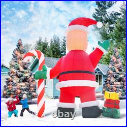 20/26/33/40FT Giant Premium Christmas Inflatable Santa Claus Xmas Decor & Blower