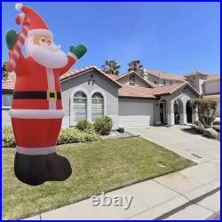 20 FT Inflatable Santa with Candy Cane NEW IN BOX Christmas Yard Decoration XMAS