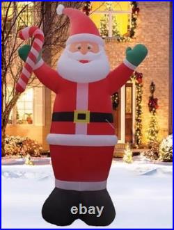 20 FT Inflatable Santa with Candy Cane NEW IN BOX Christmas Yard Decoration XMAS