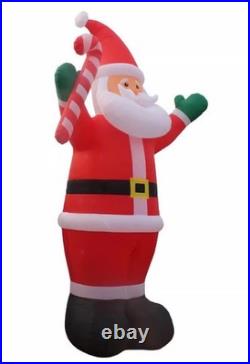 20 FT Inflatable Santa with Candy Cane NEW IN BOX Christmas Yard Decoration XMAS