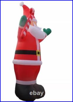20 FT Inflatable Santa with Candy Cane NEW IN BOX Christmas Yard Decoration XMAS