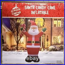 20 FT Inflatable Santa with Candy Cane NEW IN BOX Christmas Yard Decoration XMAS