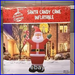 20 FT Inflatable Santa with Candy Cane NEW IN BOX Christmas Yard Decoration XMAS