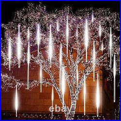 20inch 540LED Lights Meteor Shower Rain 10 Tube Xmas Snowfall Tree Outdoor Light