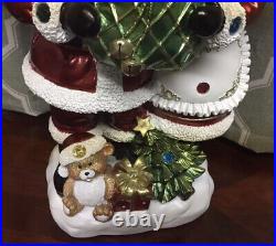 22 Resin Indoor/Outdoor LED & Timer Santa & Mrs Claus Christmas Display Decor