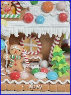 22 in SugarPlum Dreams Gingerbread House Light Up Ice Cream Christmas Decor 22 in SugarPlum Dreams Gingerbread House Light Up Ice Cream Christmas Decor