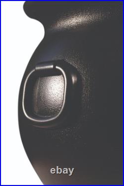 22in Black Halloween Giant Blow Mold Cauldron Statue Haunted House Outdoor Decor