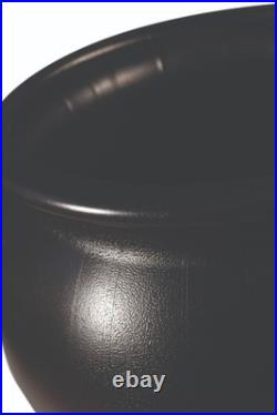 22in Black Halloween Giant Blow Mold Cauldron Statue Haunted House Outdoor Decor