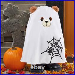 23.6 2-in-1 Holiday Bear Greeter, Halloween Ghost & Santa LED Light Figurine
