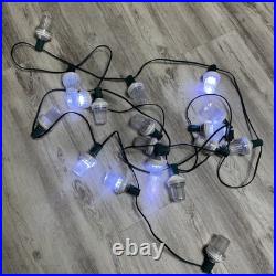 24 Pcs 120v Strobe C9 Christmas Lights Outdoor Waterproof LED White