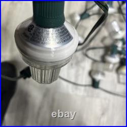 24 Pcs 120v Strobe C9 Christmas Lights Outdoor Waterproof LED White