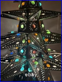 26.5 Handmade Metal Christmas Tree Decoration Ornament Holiday Decor