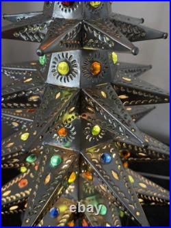26.5 Handmade Metal Christmas Tree Decoration Ornament Holiday Decor