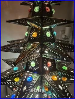 26.5 Handmade Metal Christmas Tree Decoration Ornament Holiday Decor