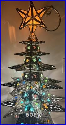 26.5 Handmade Metal Christmas Tree Decoration Ornament Holiday Decor