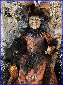 26 Karen Didion Witch Doll Figure Classic Halloween Decor Halloween