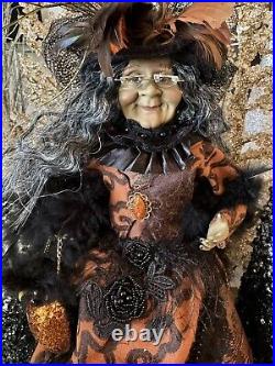 26 Karen Didion Witch Doll Figure Classic Halloween Decor Halloween