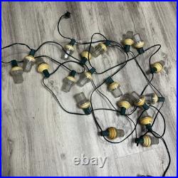26 Pcs 120v Strobe C9 Christmas Lights Outdoor Waterproof Incandescent White