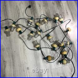 26 Pcs 120v Strobe C9 Christmas Lights Outdoor Waterproof Incandescent White