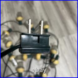 26 Pcs 120v Strobe C9 Christmas Lights Outdoor Waterproof Incandescent White