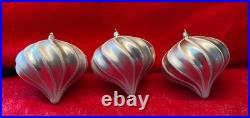 26 Vintage Giant Christmas 4-6 Shatterproof Ornaments Mixed Shapes & Colors