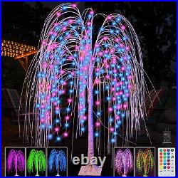 288 LED 6FT Colorful Lighted Willow Tree, RGB LED Tree with Remote, Willow Tree 288 LED 6FT Colorful Lighted Willow Tree, RGB LED Tree with Remote, Willow Tree