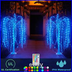 288 LED 6FT Colorful Lighted Willow Tree, RGB LED Tree with Remote, Willow Tree 288 LED 6FT Colorful Lighted Willow Tree, RGB LED Tree with Remote, Willow Tree