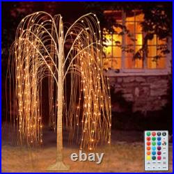 288 LED 6FT Colorful Lighted Willow Tree, RGB LED Tree with Remote, Willow Tree 288 LED 6FT Colorful Lighted Willow Tree, RGB LED Tree with Remote, Willow Tree