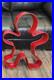 29_Large_Red_Metal_Gingerbread_Man_Cookie_Cutter_Wall_Decor_Christmas_Holiday_01_xe