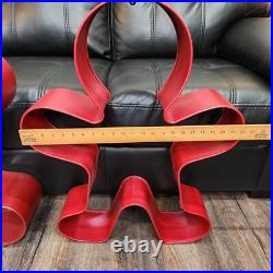 29 Large Red Metal Gingerbread Man Cookie Cutter Wall Decor Christmas Holiday