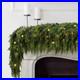2PCS_9FT_Pre_lit_Christmas_Cedar_Garland_with_100_Lights_Full_240_Pine_Branches_01_an