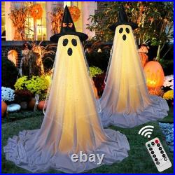 2Packs Halloween Decorations Outdoor, Halloweens Party Decoration white