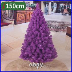 2 3 4 5 6 7 8 FT Purple Christmas Artificial Tree Undecorated Festival Holiday 2 3 4 5 6 7 8 FT Purple Christmas Artificial Tree Undecorated Festival Holiday