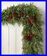 2_Balsam_Hill_Outdoor_Winter_Evergreen_Garland_6_ft_Clear_lights_NIB_01_xfud