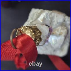 2 Christopher Radko Christmas Tree Ornemants Cottage & Church