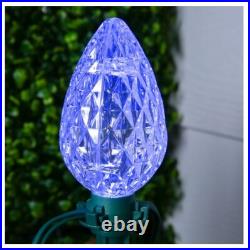 2 GE Color Effects 8-Marker Color Changing Christmas Light Bulb Pathway Markers
