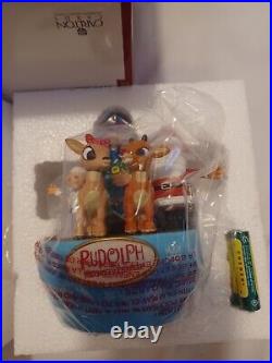 2 New Carlton Cards Heirloom Rudolph the Red Nosed Reindeer Ornaments Brighest