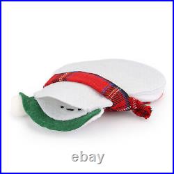2x/4x Snowman Santa Claus Cutlery Bag Knife Fork Set Xmas New Year Tableware 2x/4x Snowman Santa Claus Cutlery Bag Knife Fork Set Xmas New Year Tableware