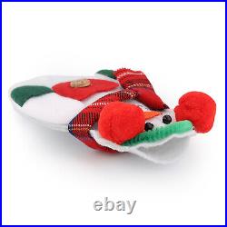 2x/4x Snowman Santa Claus Cutlery Bag Knife Fork Set Xmas New Year Tableware 2x/4x Snowman Santa Claus Cutlery Bag Knife Fork Set Xmas New Year Tableware