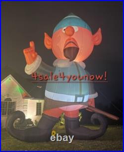 32 Foot Inflatable Christmas Misfit Elf Boss Rudolph The Red-nosed Reindeer New