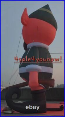 32 Foot Inflatable Christmas Misfit Elf Boss Rudolph The Red-nosed Reindeer New