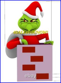 32 Foot Inflatable Christmas The Grinch With Led Lights Custom Made