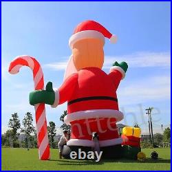 33FT Giant Premium Christmas Inflatable Santa Claus Holiday Party + 1100W Blower