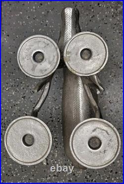 34 Tall Aluminum Christmas Reindeer Candle Holder Candalabra Indoor/Outdoor