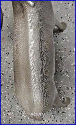 34 Tall Aluminum Christmas Reindeer Candle Holder Candalabra Indoor/Outdoor