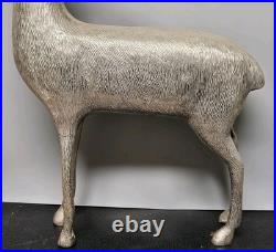 34 Tall Aluminum Christmas Reindeer Candle Holder Candalabra Indoor/Outdoor